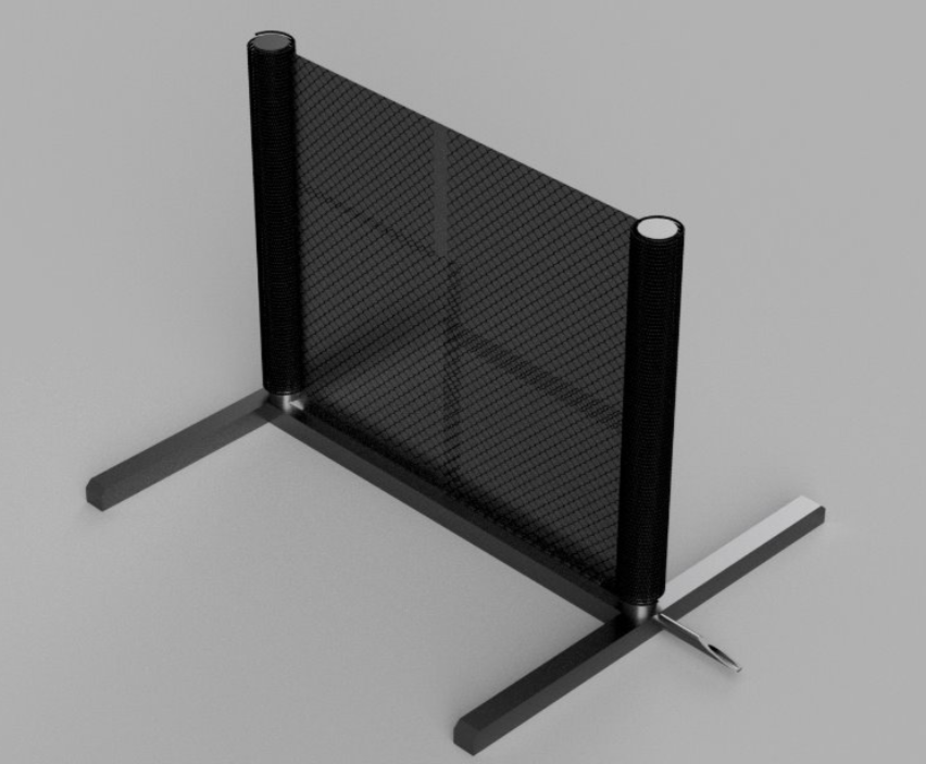 Final CAD render of the Engineering Without Borders design